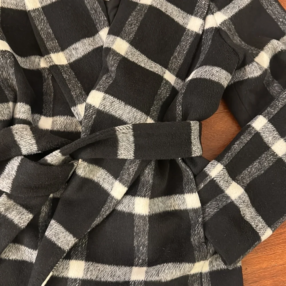 Ann Taylor • Draped Collar Wrap Coat  NEW - Picture 2 of 7